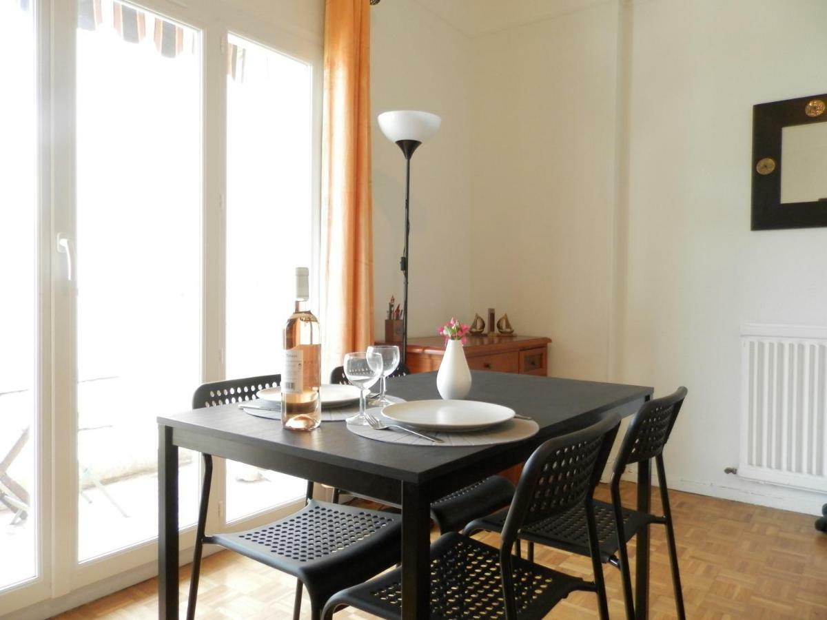 Апартаменты Les Pins . 2 P Calme Et Terrasse Ницца Экстерьер фото